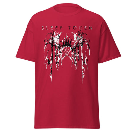 Stakes Sleep Token Drip Jumbo Print T-Shirt Red