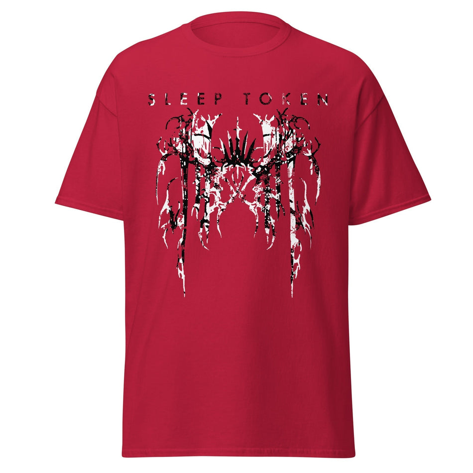 Stakes Sleep Token Drip Jumbo Print T-Shirt Red