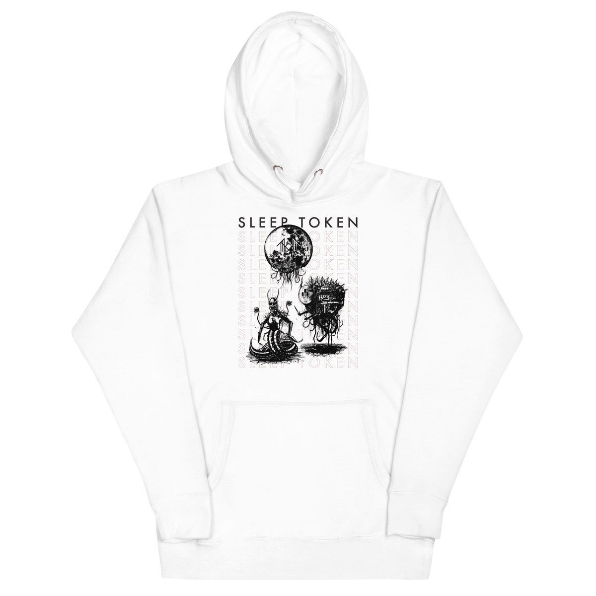 Stakes Sleep Token Take Me Back Classic Hoodie White