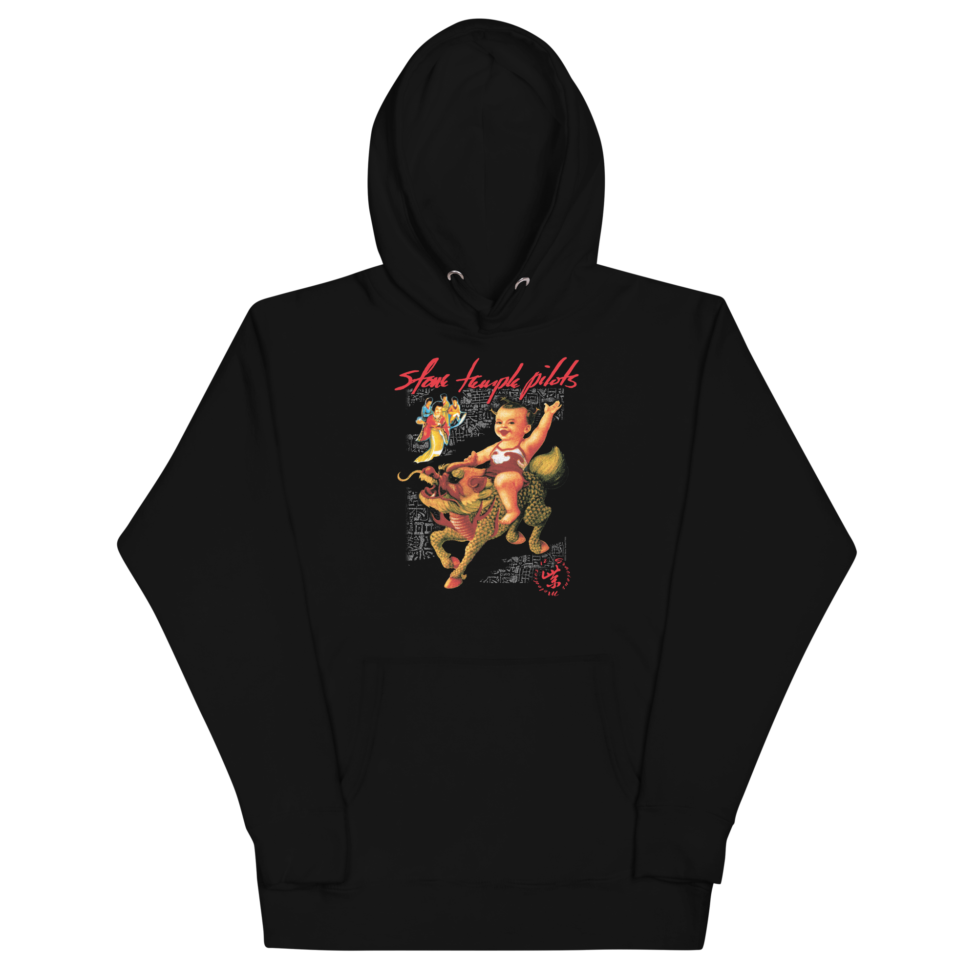 Stakes Stone Temple Pilots Purple Classic Hoodie Black