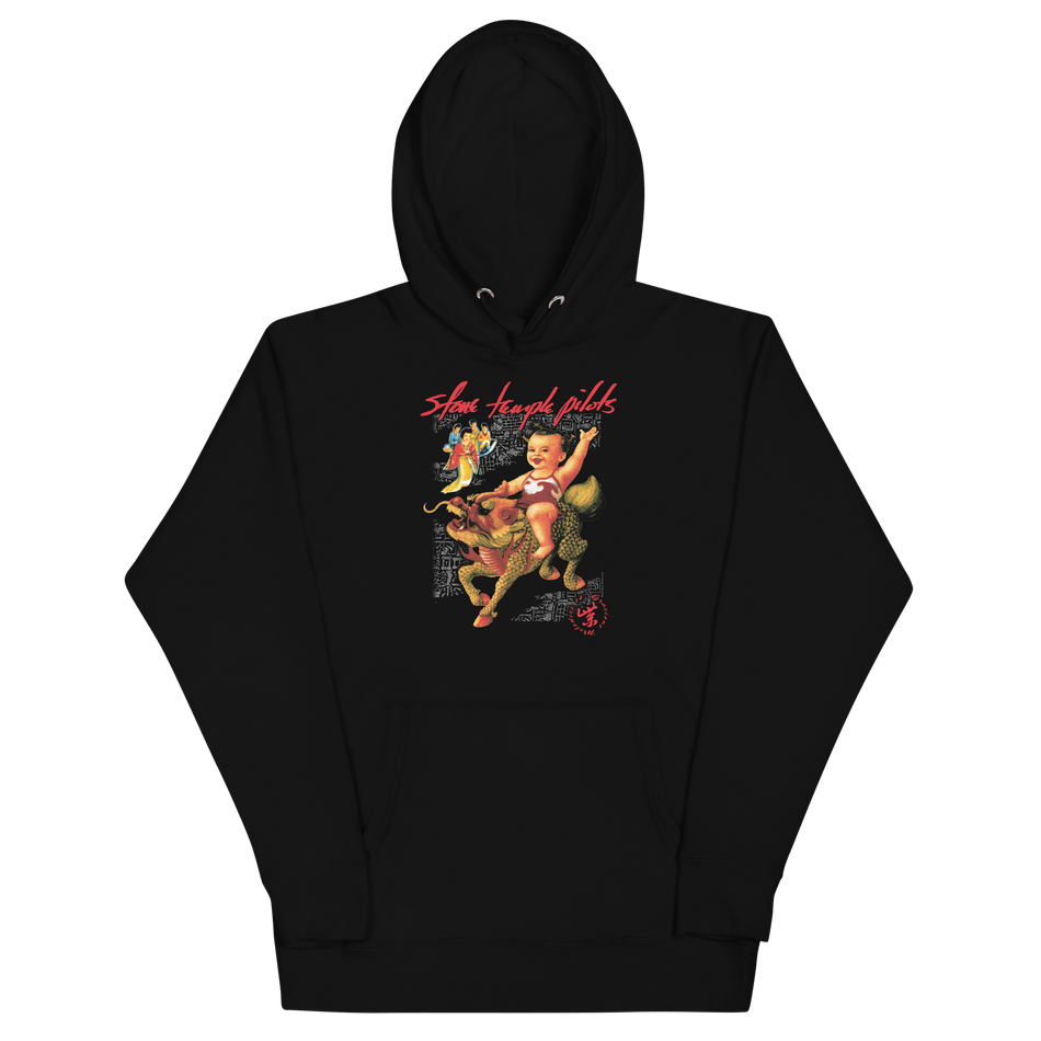 Stakes Stone Temple Pilots Purple Classic Hoodie Black