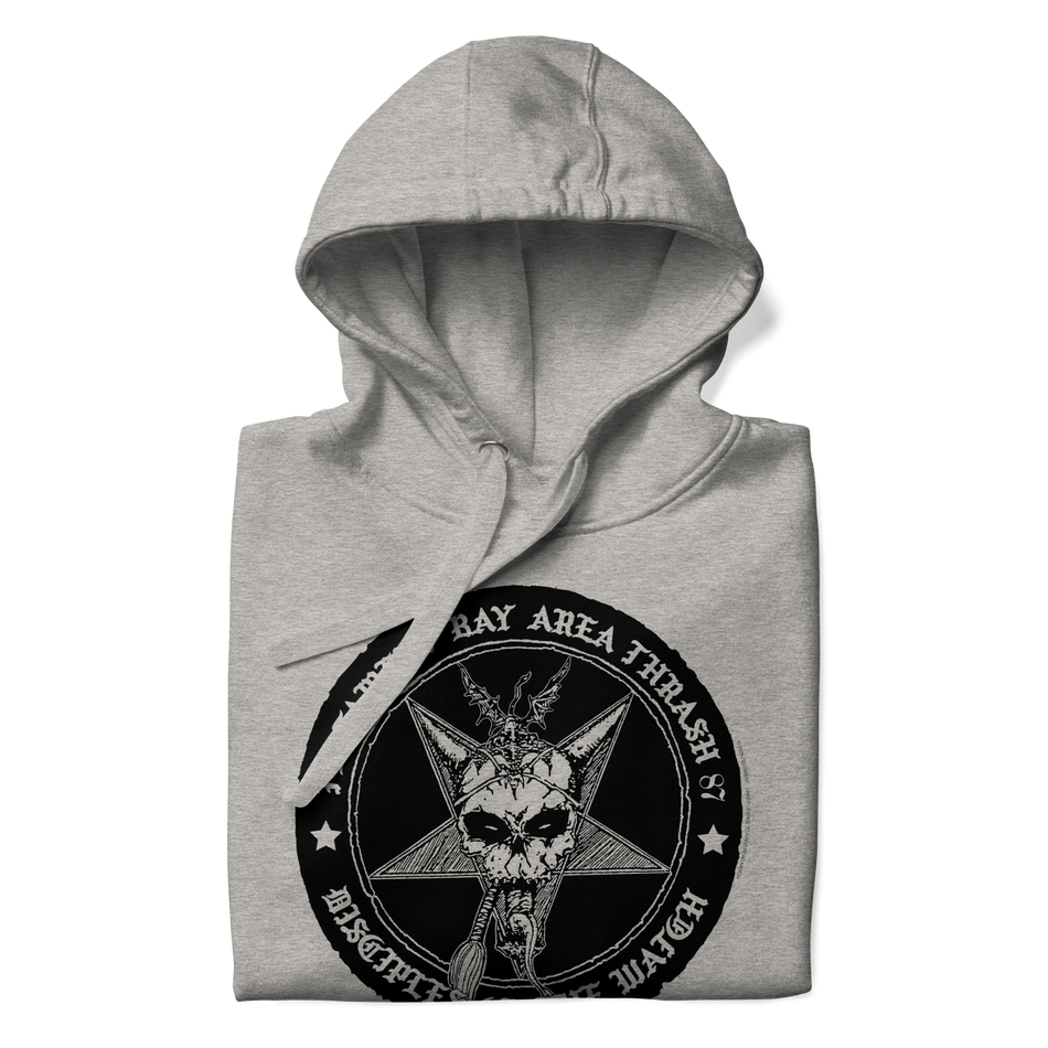Stakes Testament Bay Area Thrash Hoodie Gray