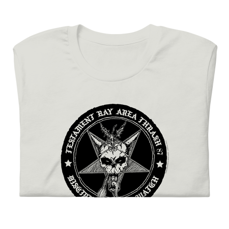 Stakes Testament Bay Area Thrash T-Shirt Gray