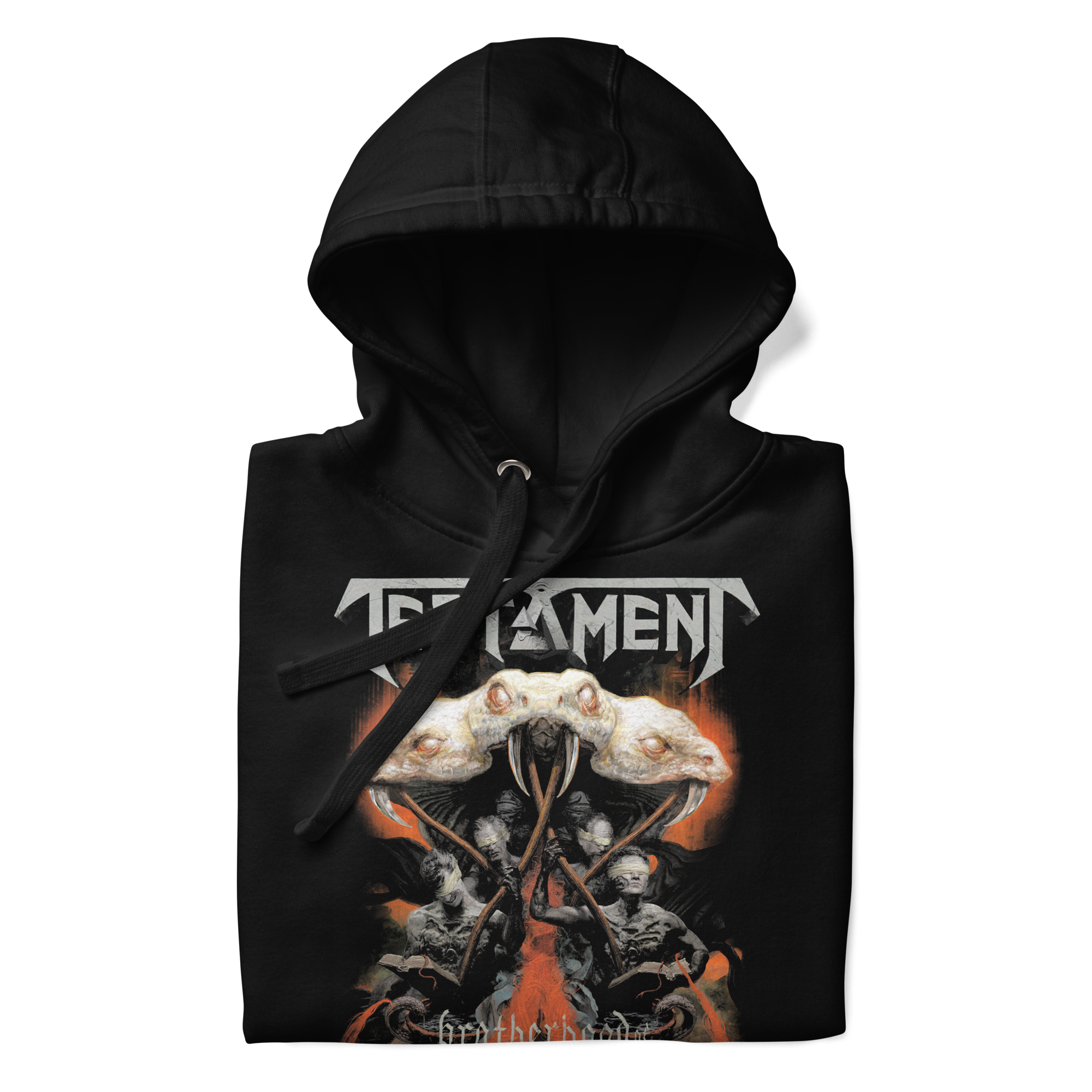Stakes Testament Brotherhood of the Snake Hoodie Black