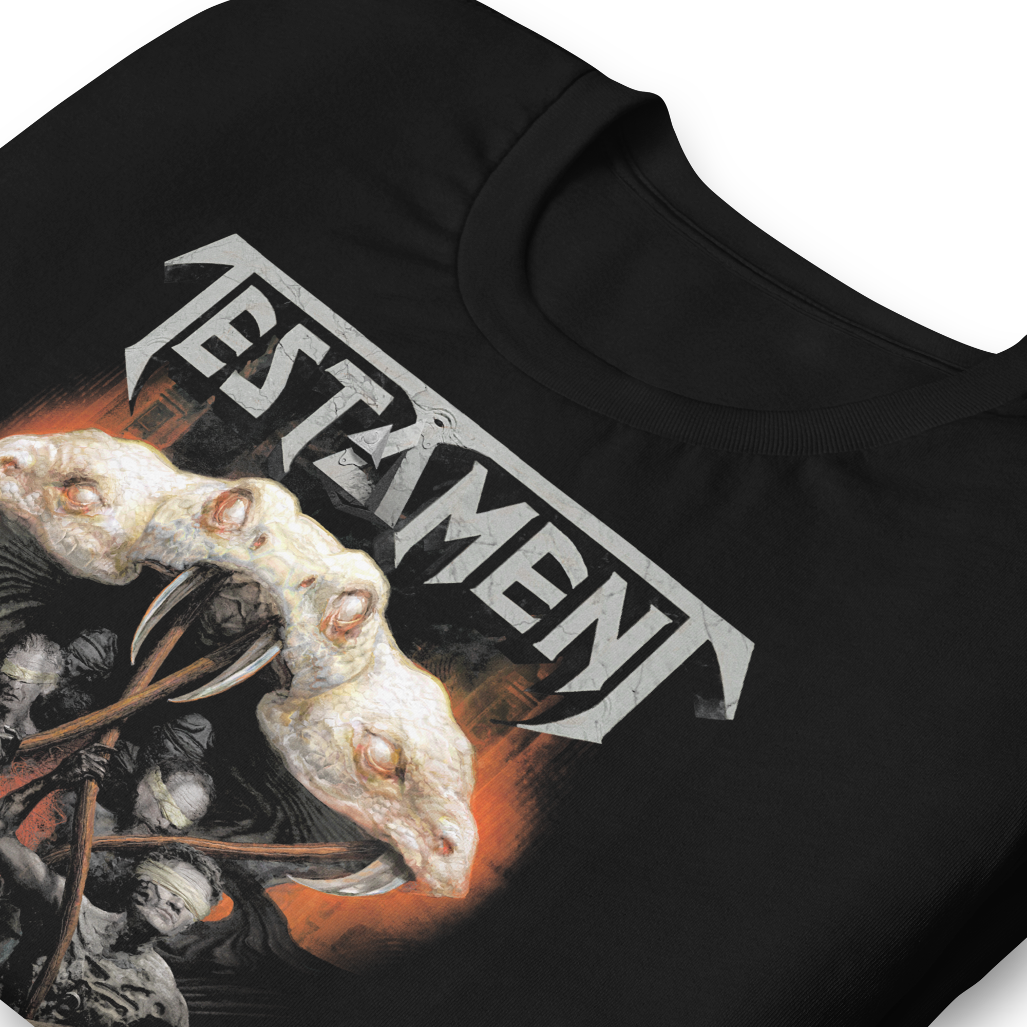 Stakes Testament Brotherhood of the Snake T-Shirt Black