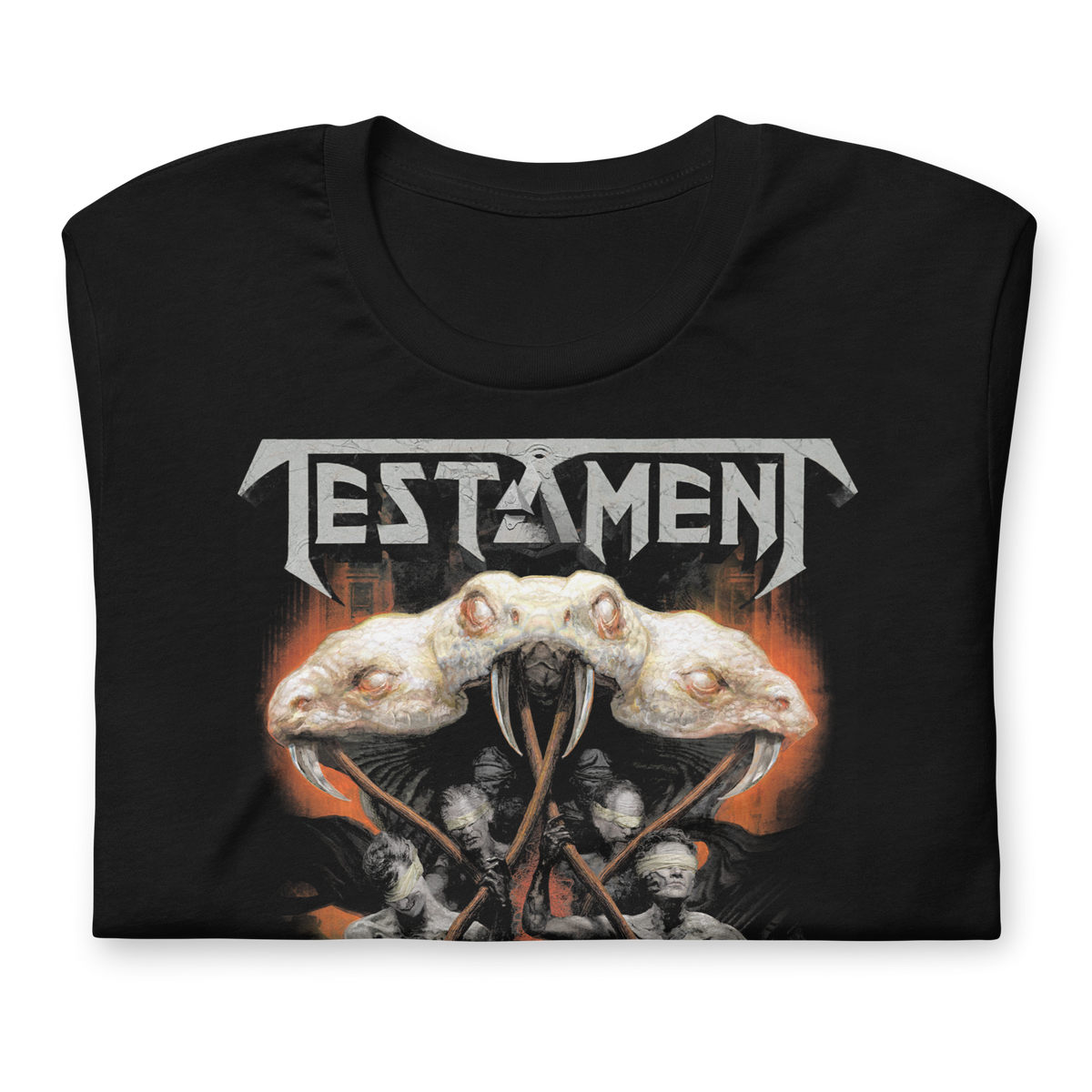 Stakes Testament Brotherhood of the Snake T-Shirt Black
