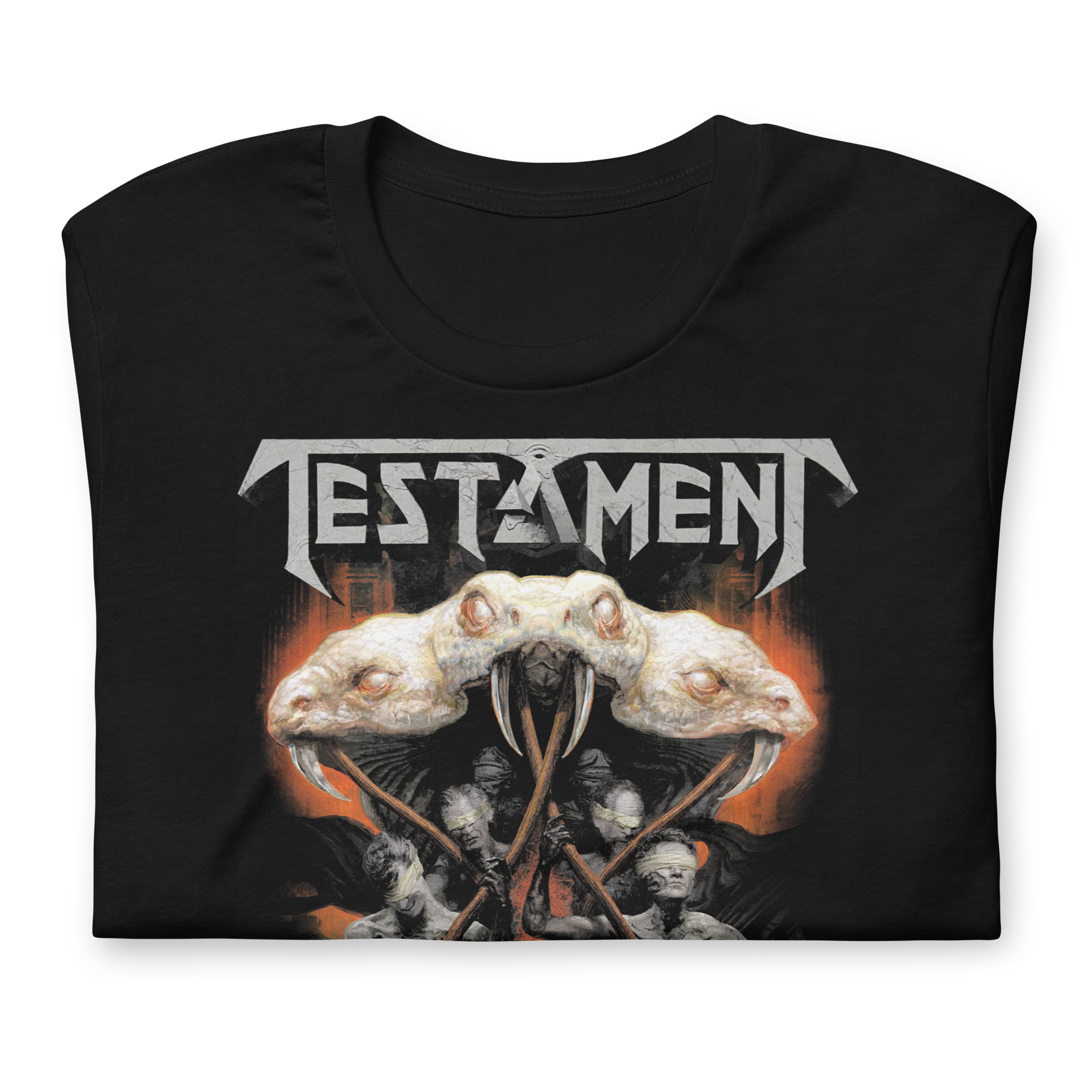 Stakes Testament Brotherhood of the Snake T-Shirt Black