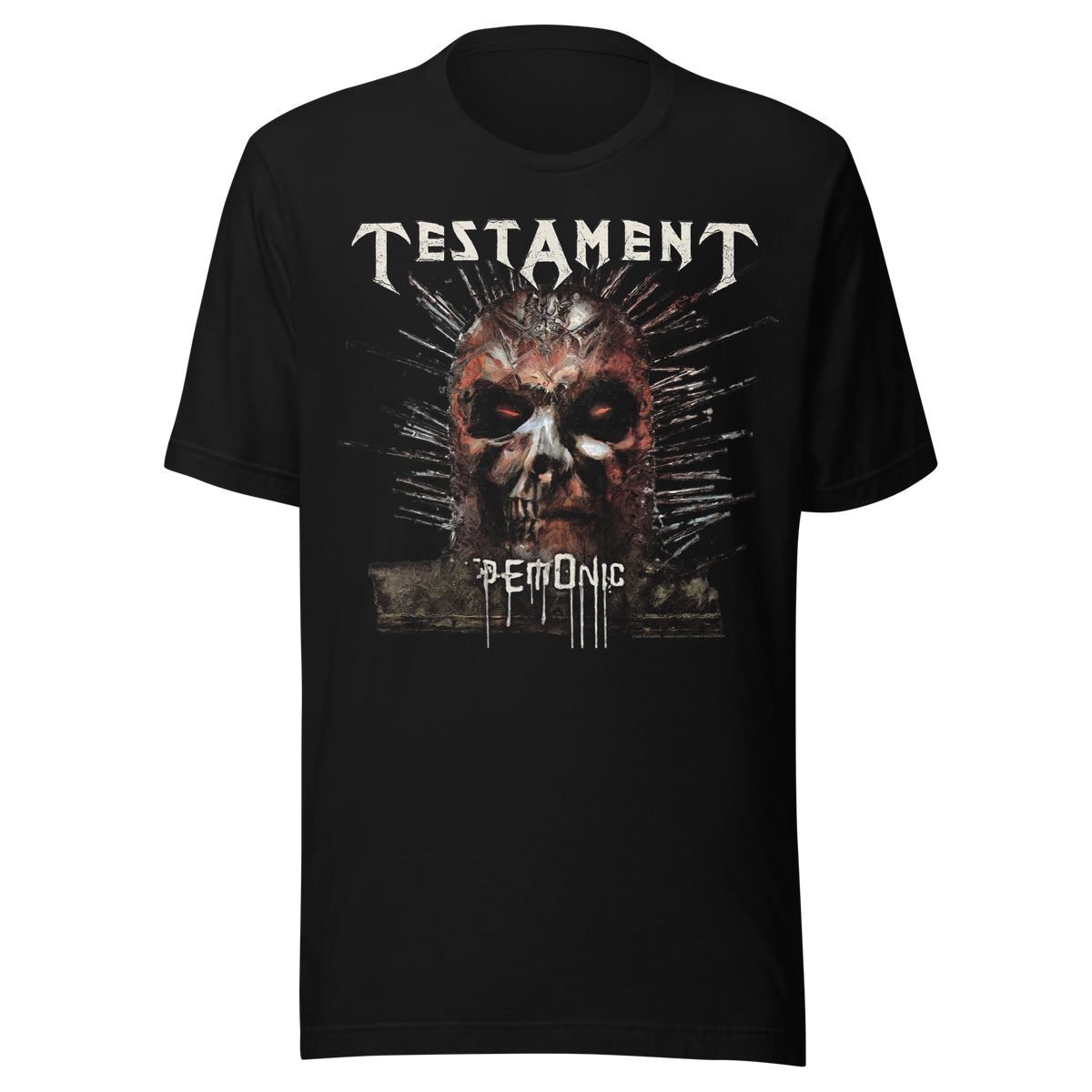 Stakes Testament Demonic T-Shirt Black