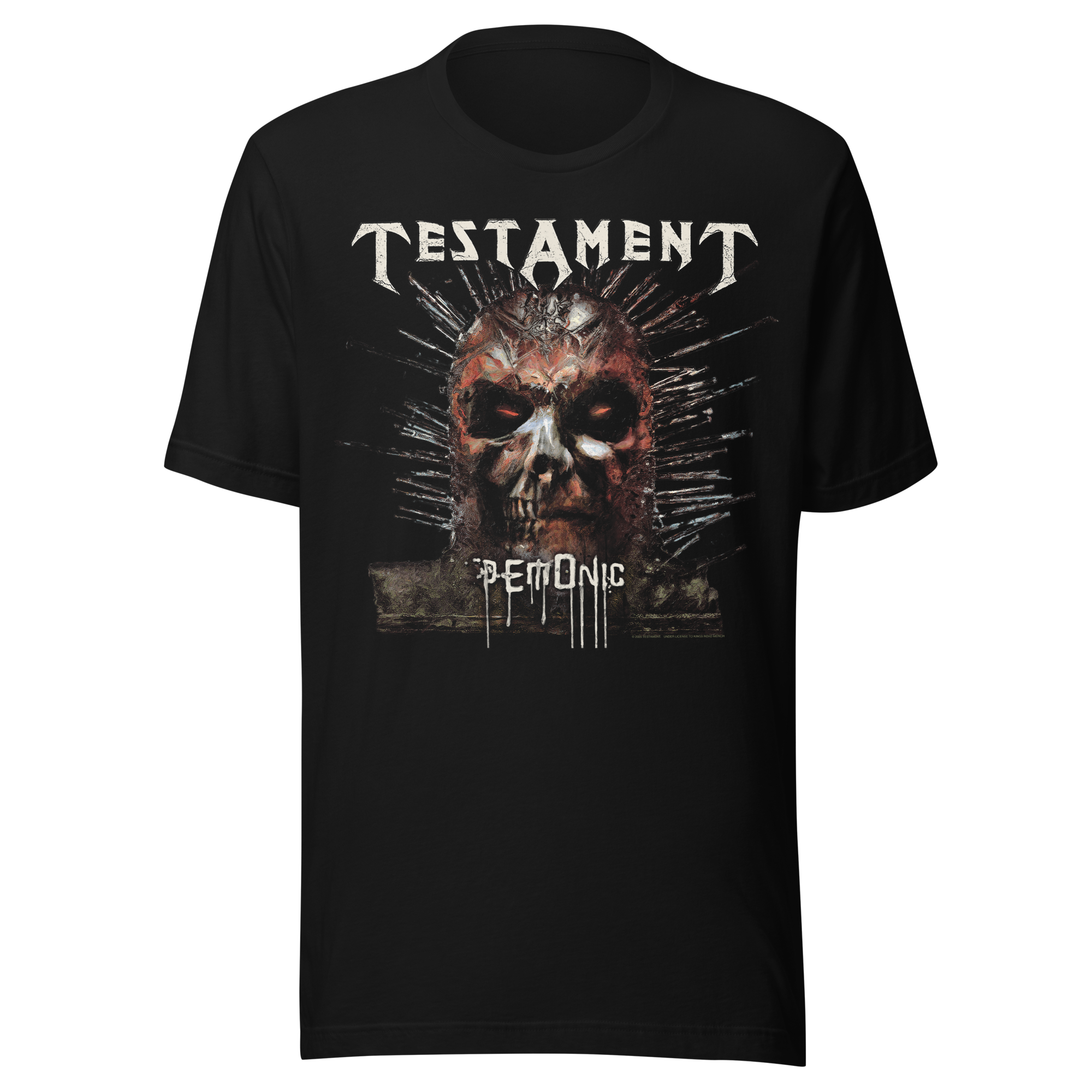 Stakes Testament Demonic T-Shirt Black