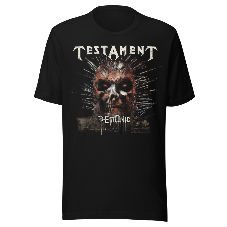 Stakes Testament Demonic T-Shirt Black