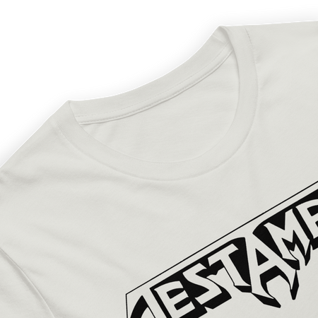 Stakes Testament Est 1983 T-Shirt Gray