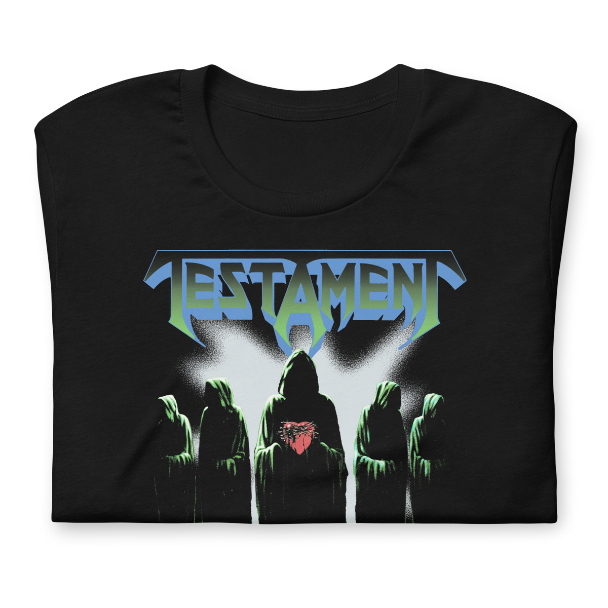 Stakes Testament Seen Between the Lines T-Shirt Black