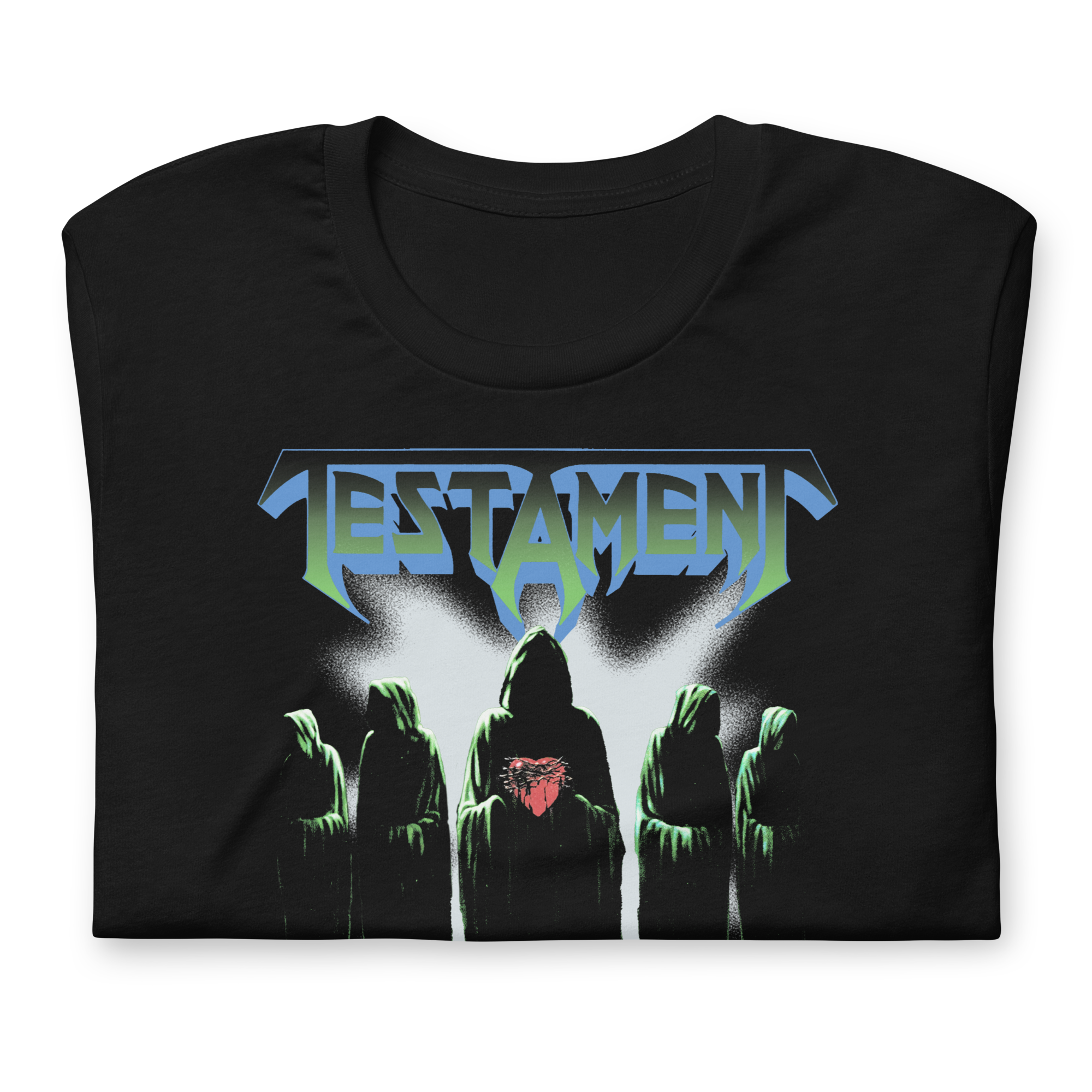 Stakes Testament Seen Between the Lines T-Shirt Black