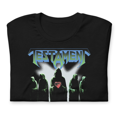 Stakes Testament Seen Between the Lines T-Shirt Black
