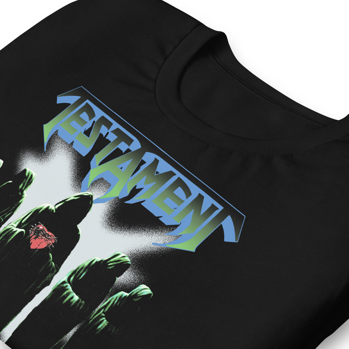 Stakes Testament Seen Between the Lines T-Shirt Black
