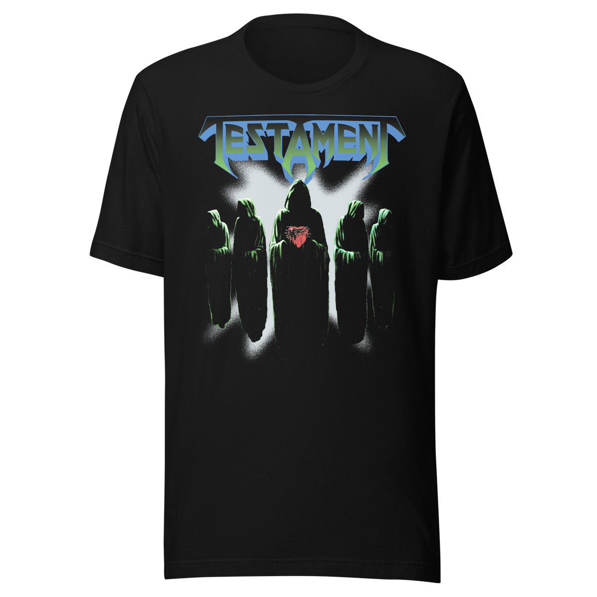 Stakes Testament Seen Between the Lines T-Shirt Black