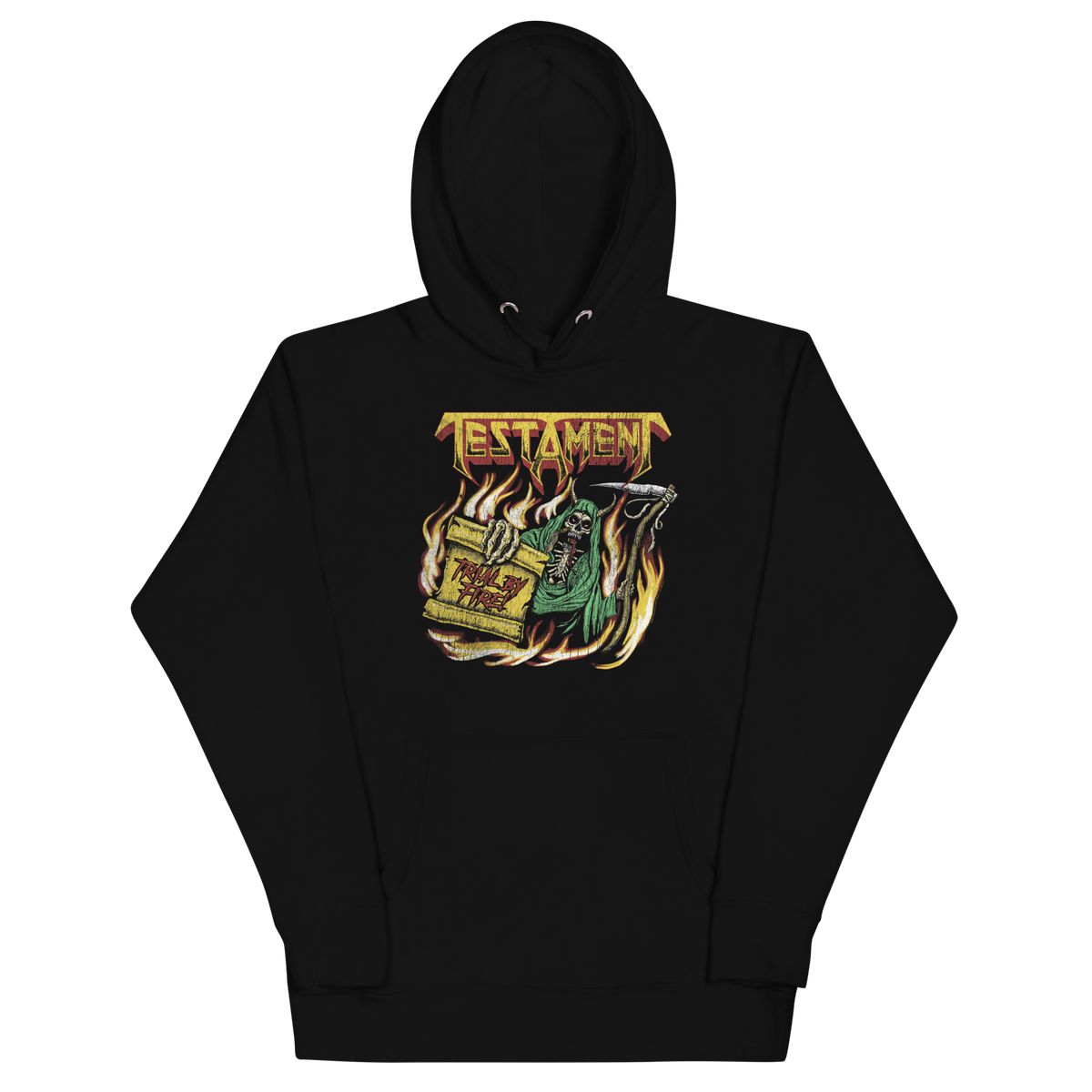 Stakes Testament Trial by Fire Hoodie Black
