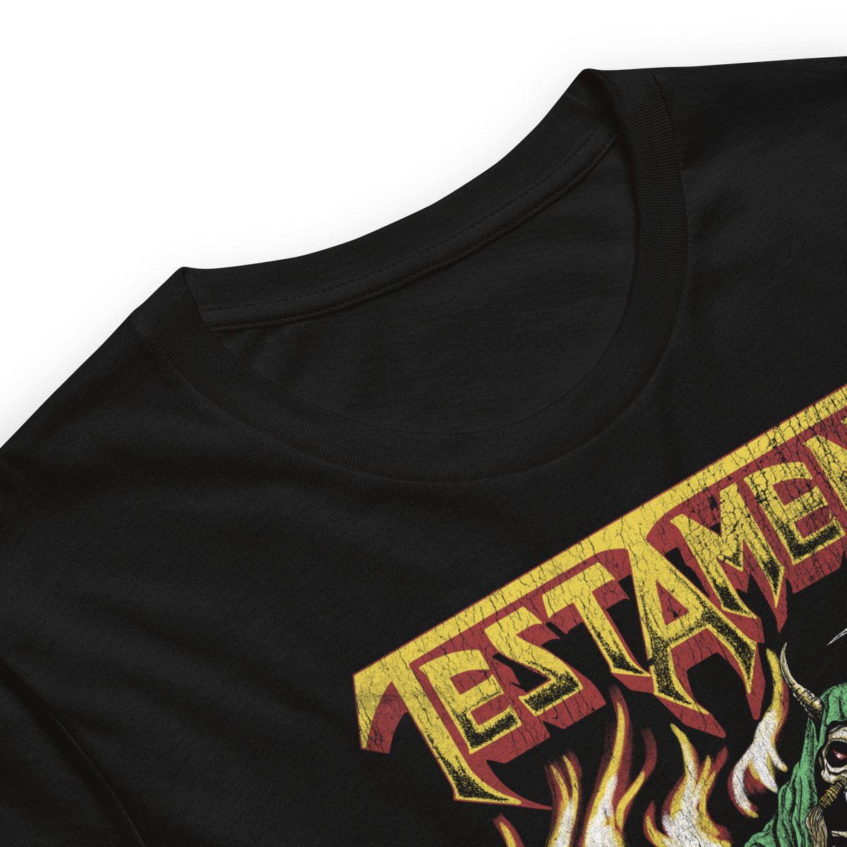 Stakes Testament Trial by Fire T-Shirt Black