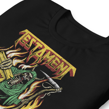 Stakes Testament Trial by Fire T-Shirt Black