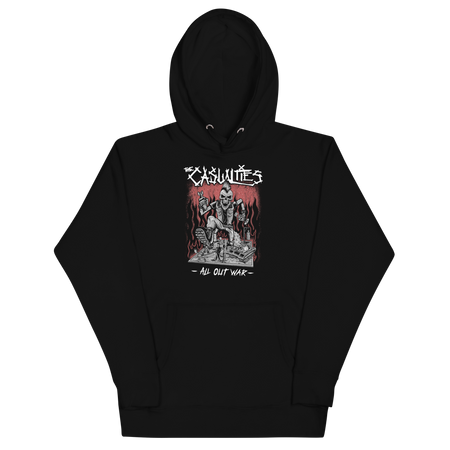 Stakes The Casualties All Out War Hoodie Black