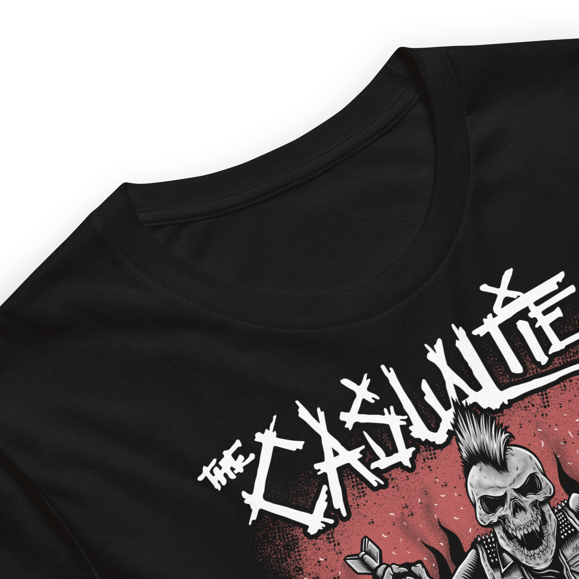 Stakes The Casualties All Out War T-Shirt Black