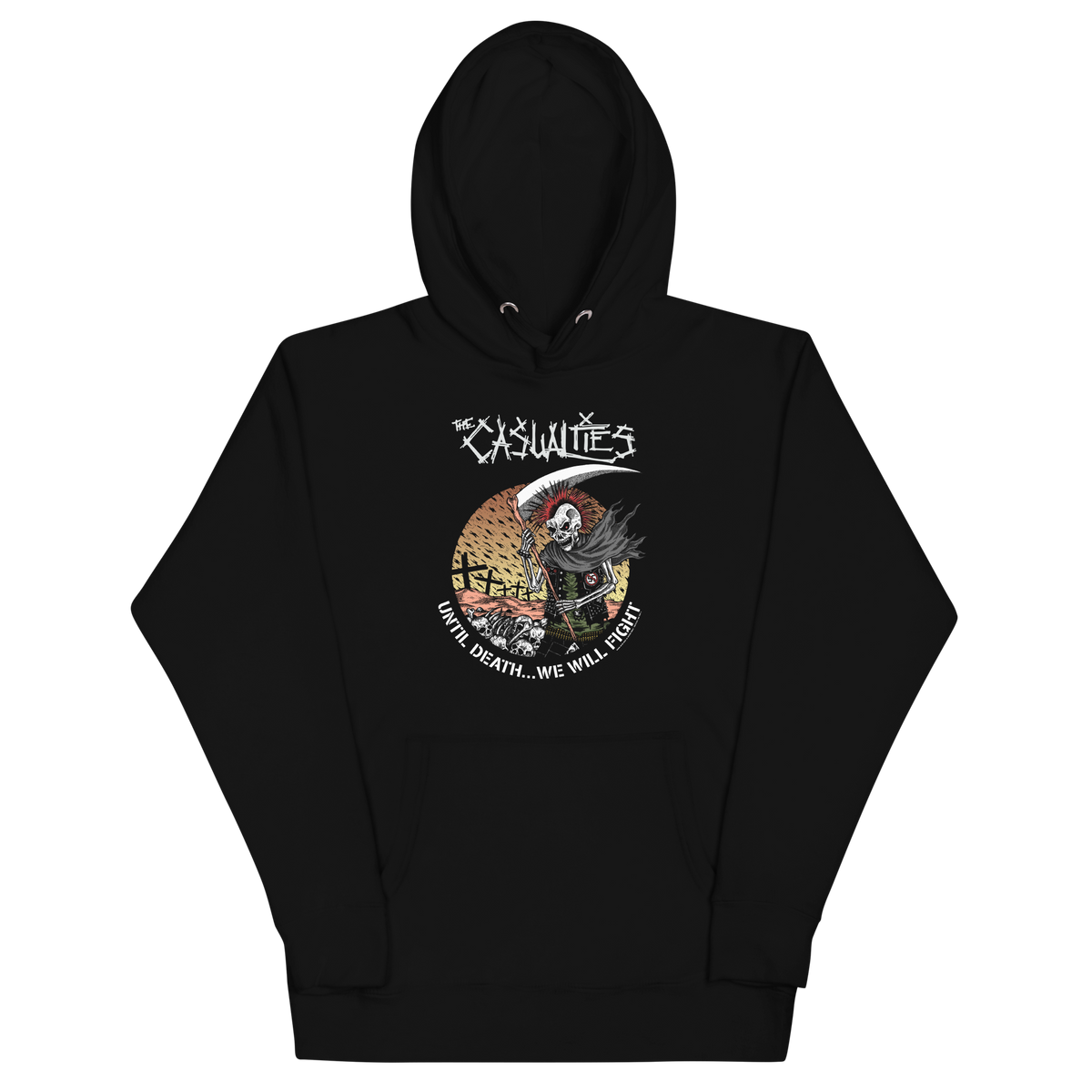 Stakes The Casualties Until Death Hoodie Black