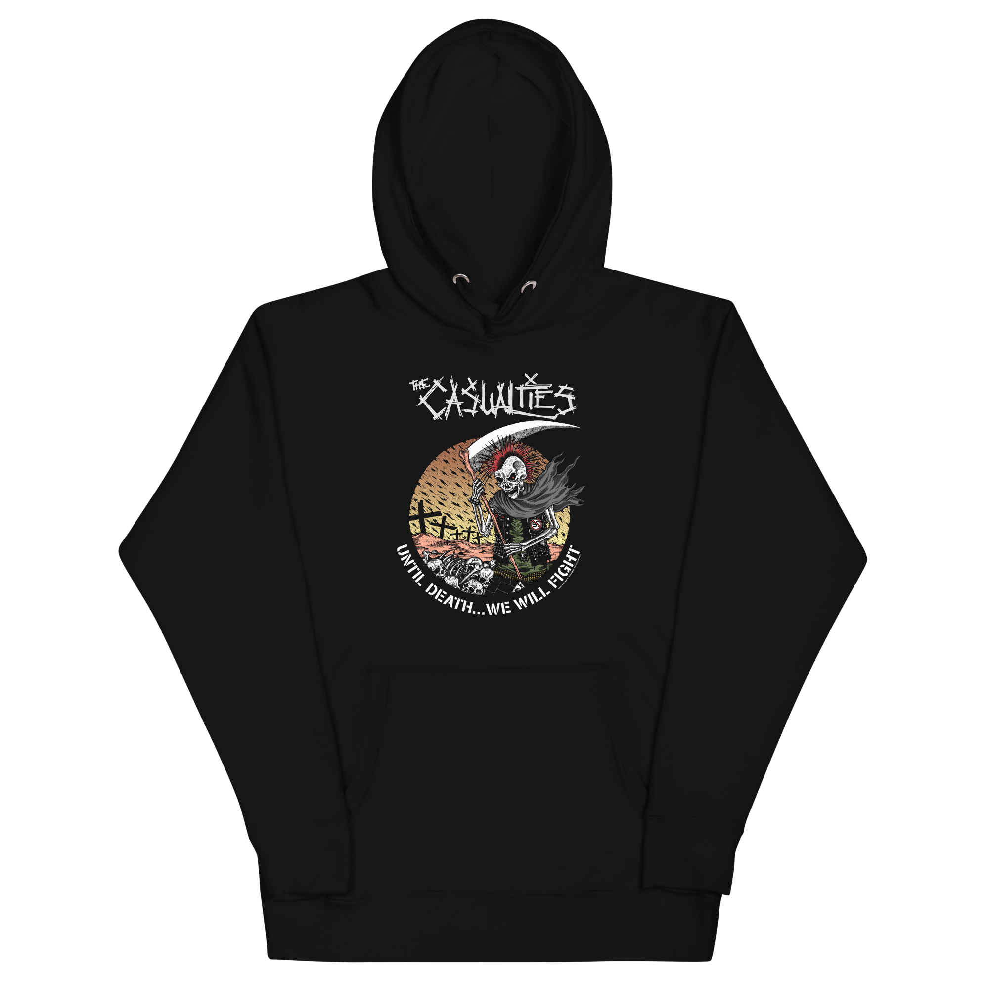 Stakes The Casualties Until Death Hoodie Black