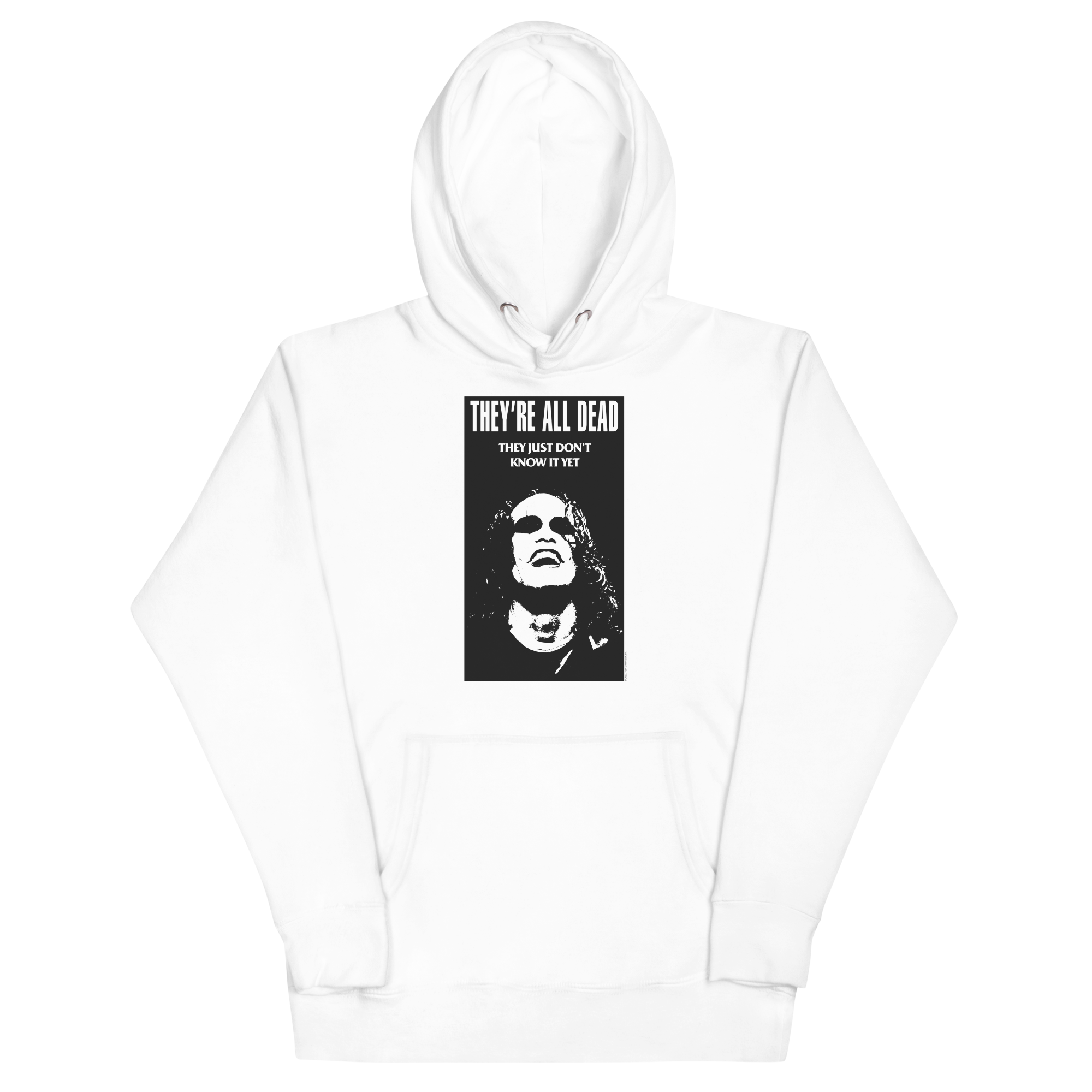 Stakes The Crow Dead Movie Poster Classic Hoodie White