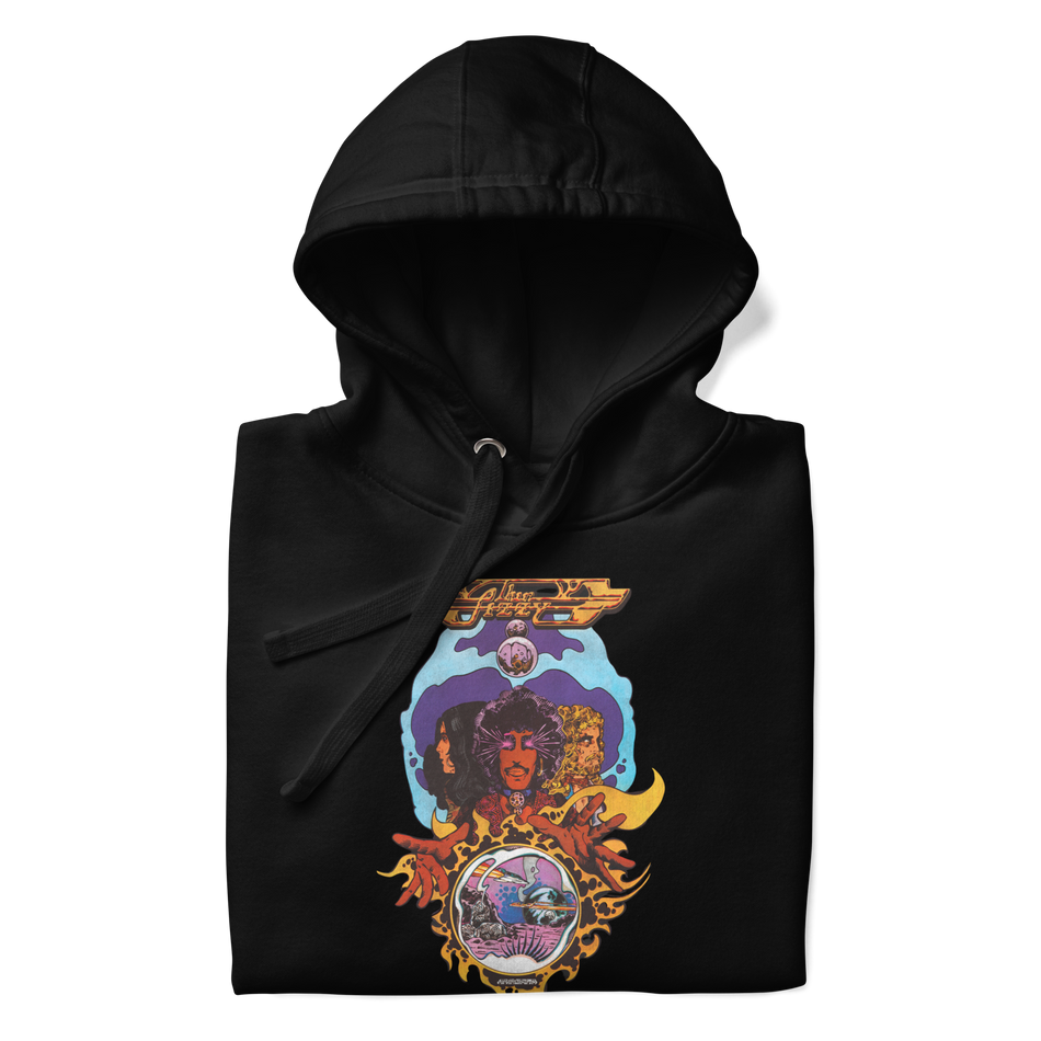 Stakes Thin Lizzy Vagabonds Hoodie Black