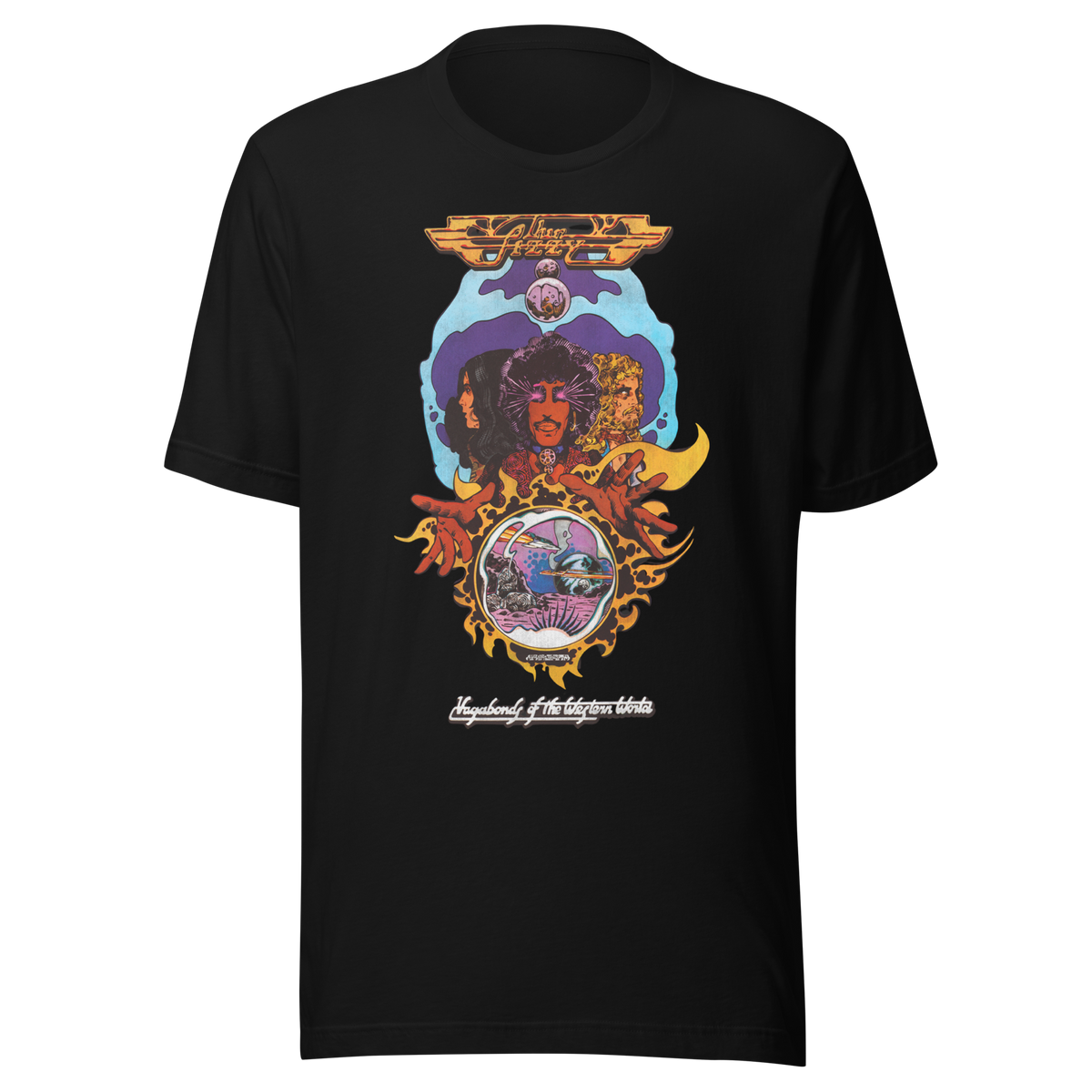 Stakes Thin Lizzy Vagabonds T-Shirt Black