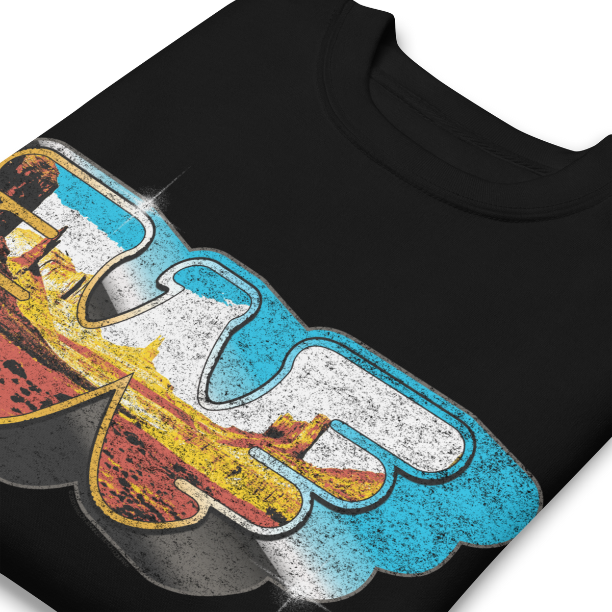 Stakes Waylon Jennings Among the Stars Sweatshirt Navy