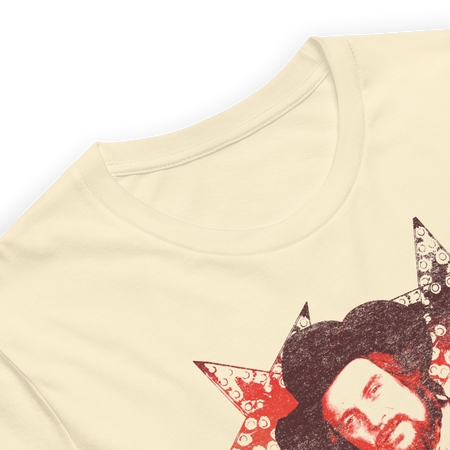 Stakes Waylon Jennings Littlefields Finest T-Shirt Natural