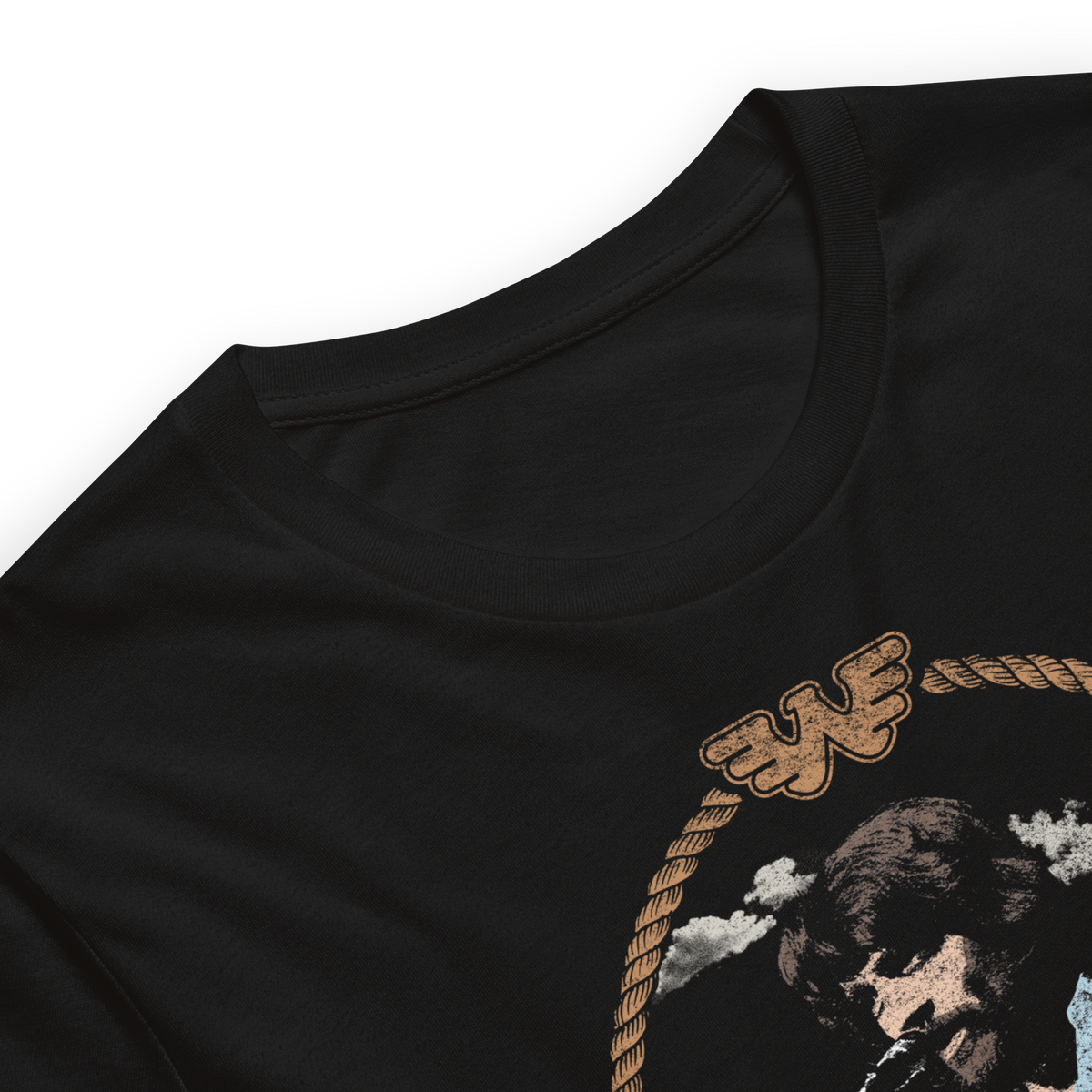 Stakes Waylon Jennings Ramblin Man T-Shirt Black