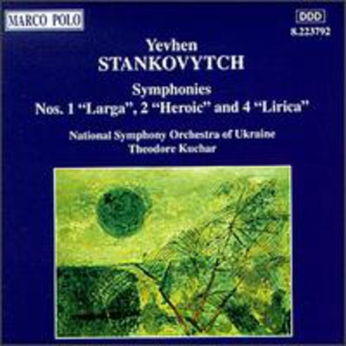 Stankovytch / Kuchar / Nat'L Sym Orch of Ukraine Sym 1/2/4 - CD Album