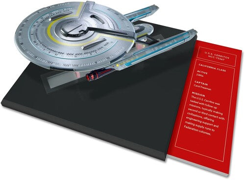 Star Trek Uss Cerritos Ncc-75667 Library Star Trek: Lower Decks - Starship Library Vol. 2 - U.S.S. Cerritos NCC-75667 Die-Cast Ship & Book Set - CD Album