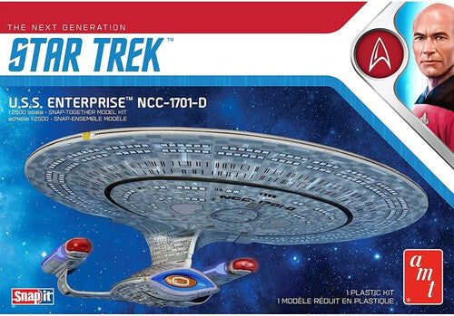 Star Trek U.S.S. Enterprised (Snap) 2T Star Trek U.S.S. EnterpriseD (Snap) 2T AMT Model Kit - CD Album