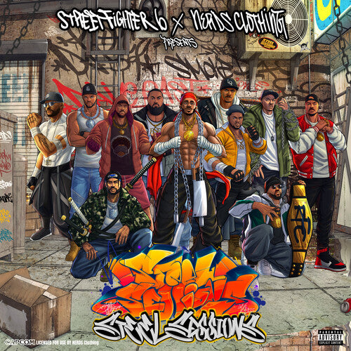 Steel Sessions Street Fighter 6 x NERDS Clothing Presents: Steel Sessions - Record Album - Vinyl LP