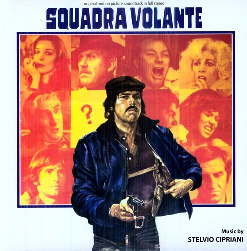 Stelvio Cipriani Squadra Volante (Emergency Squad) (Original Soundtrack) - Record Album - Vinyl LP