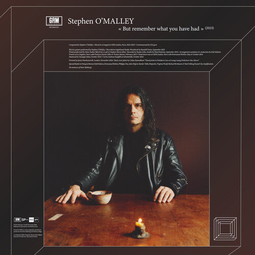 STEPHEN O'MALLEY But Remember What You Have Had - Record Album - Vinyl LP