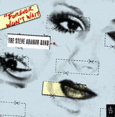 Steve Adamyk Band Forever Won't Wait - Record Album - Vinyl LP