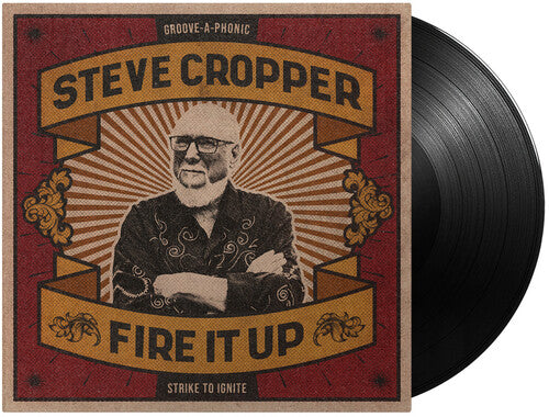 Steve Cropper Fire It Up - Record Album - Vinyl LP
