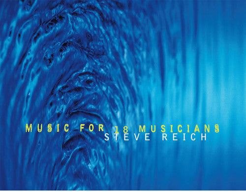 STEVE REICH Music For 18 Musicians - Double Record Album - Vinyl LP