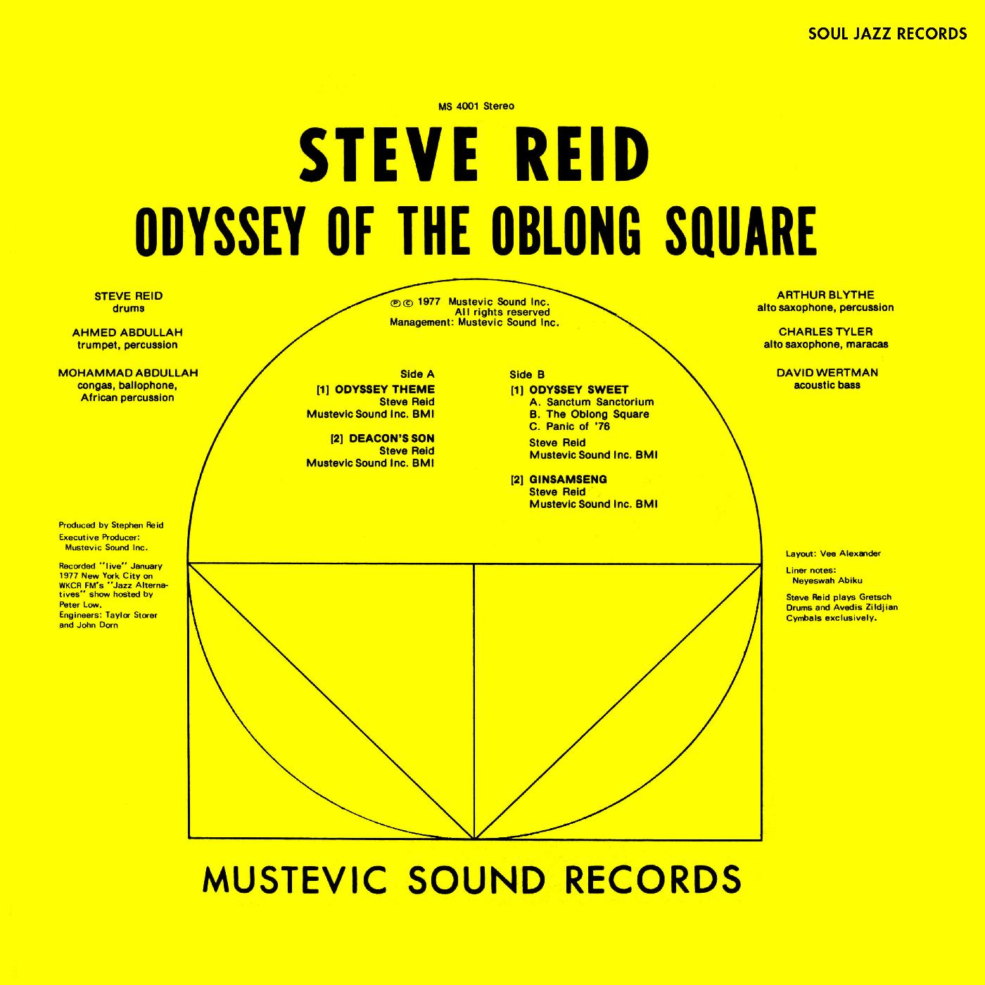 Steve Reid Odyssey of the Oblong Square (GOLD CD)