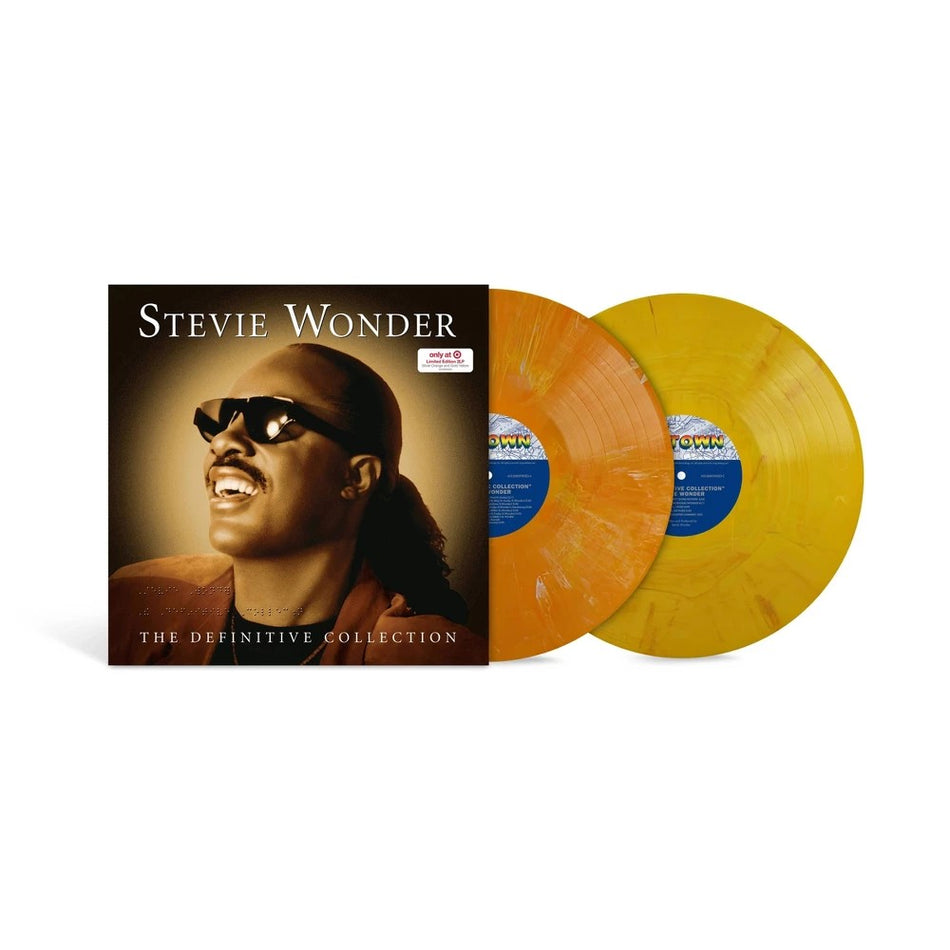 Stevie Wonder The Definitive Collection [Silver Orange/Gold Yellow Marble] [2LP]