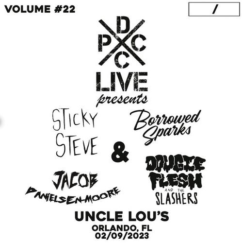 Sticky Steve / Borrowed Sparks / Danielsen-Moore DCxPC Live Vol22 - Record Album - Vinyl LP