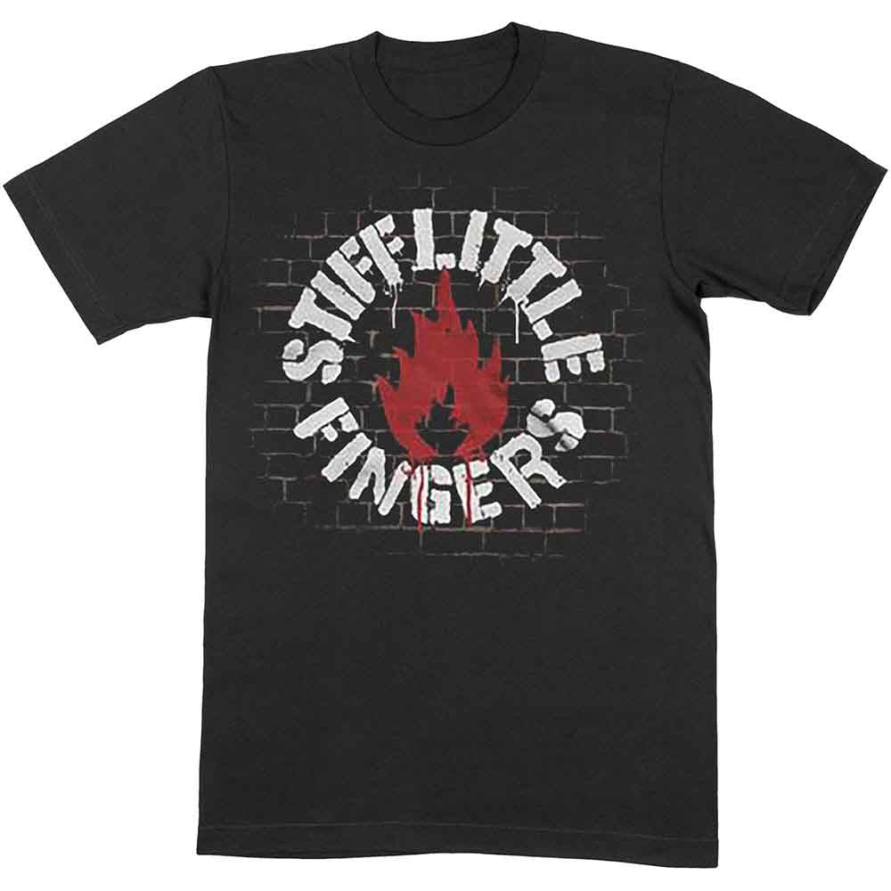 Stiff Little Fingers Wall Black
