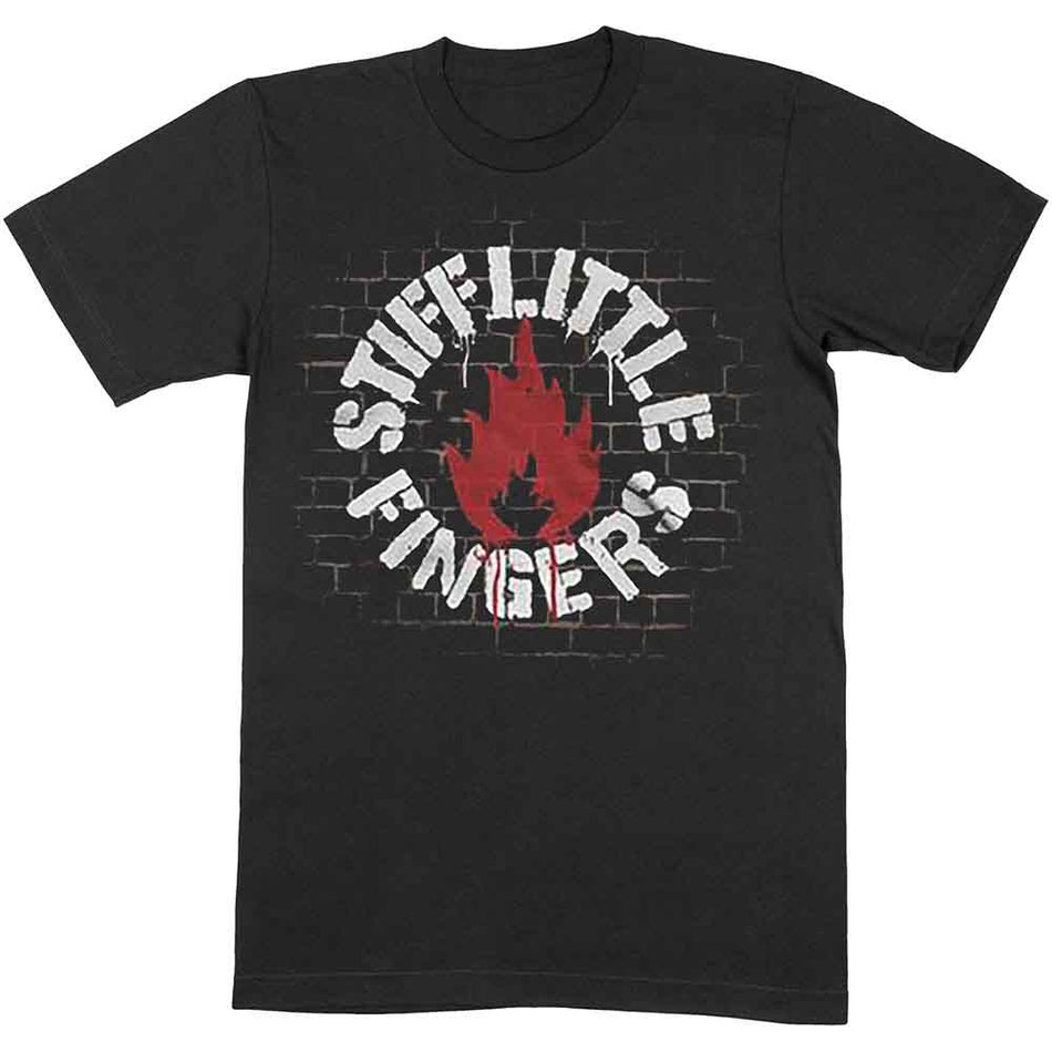 Stiff Little Fingers Wall Black
