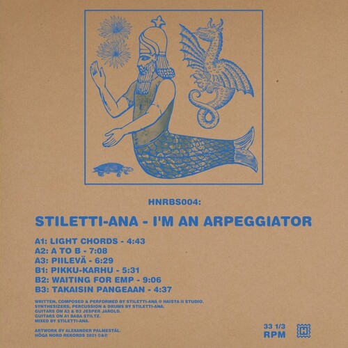 STILETTI-ANA I'm An Arpeggiator - Record Album - Vinyl LP