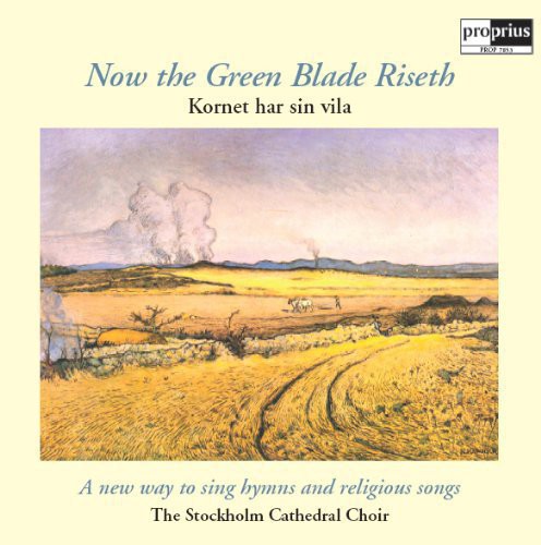 Stockholm Cathedral Choir / Sjok Now the Green Blade Riseth - Record Album - Vinyl LP
