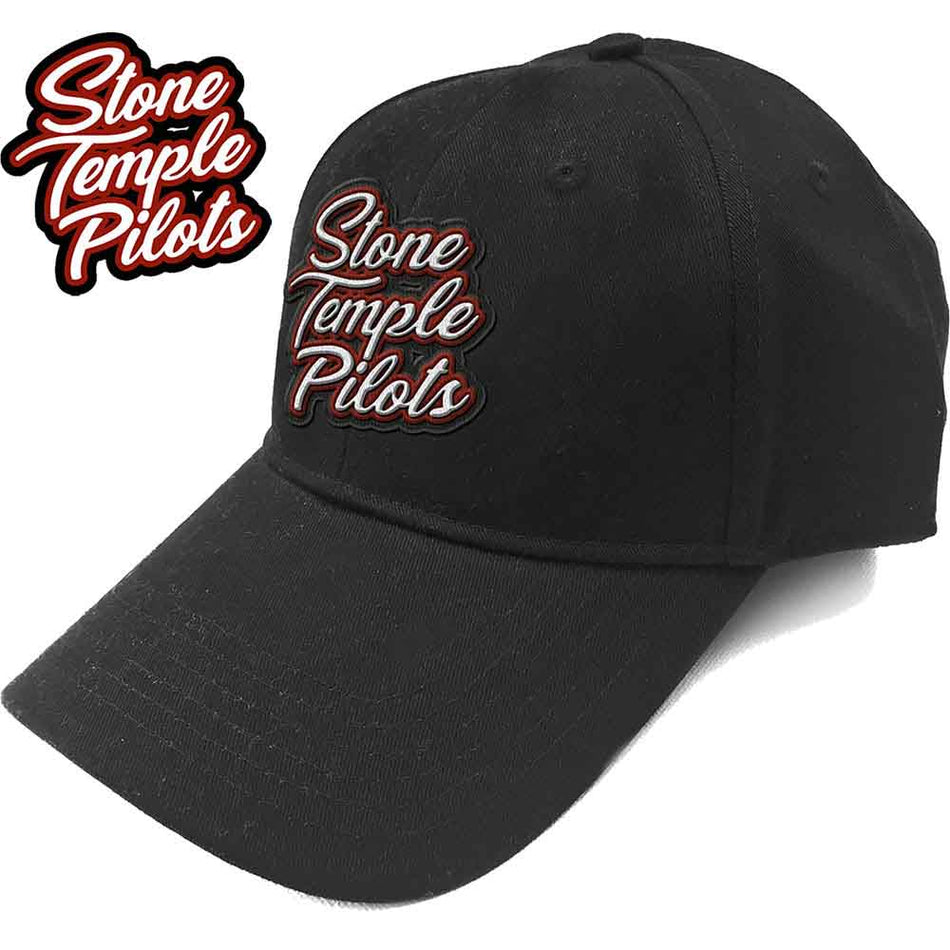 Stone Temple Pilots Scroll Logo Black